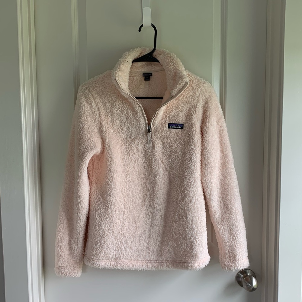 Patagonia Womens Los Gatos 1/4 Zip Calcium